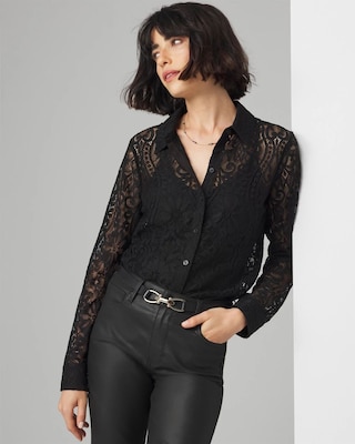 Womens long sleeve lace tops cheap